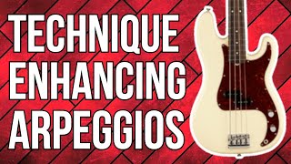 Technique Enhancing Arpeggio Exercise For Bass