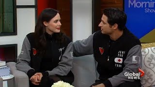 TTYCT 2018 Tessa Virtue and Scott Moir The Morning Show (October 29)