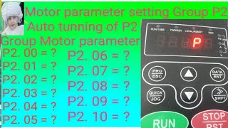 Invt NEL Invent VFD complete parameter settings#vfd #inverter #12voltinverter #electrical