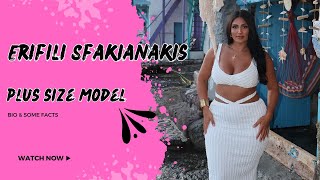 Erifili Sfakianakis : Glamours Greece Plus Size Model | Biography, Curve Model, Body Positivity