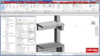 REVIT - Structure Section Box and Concrete Rebar - CADclips