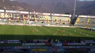 Brescia-Bari: Brescia in attacco