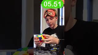 12.98 Blindfolded Rubik's Cube Solve! #cubing  #speedcubing  #rubiksambassador #teamcubicle.