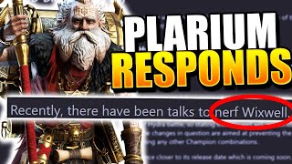 Plarium Responds to 'Wixwell Nerf' Raid Digest