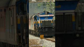 Deadly LHF EMD !! Indian Railways #shorts #ytshorts