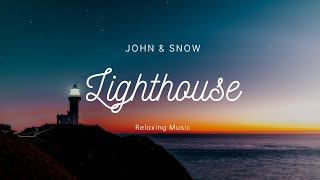 💡Relaxing Music & Video of Lighthouse • Calm, Sleep, Mindfulness, Reduce Stress, Meditation Music