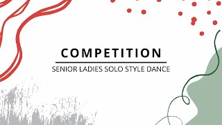 World Skate AIS23 Trieste - Competition Senior Ladies Solo Style Dance - 23.05.2023