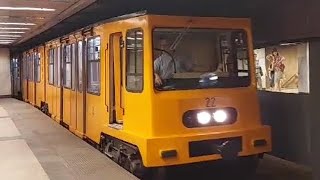 Budapest, Kisföldalatti (M1-es metró) Deák Ferenc tér-Vörösmarty tér