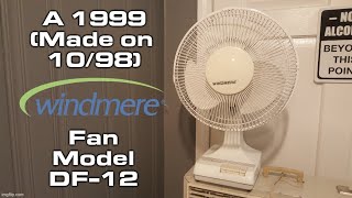 Eskie's Vlog 120723: A 1999 Windmere DF-12