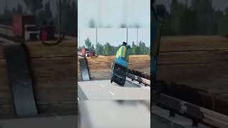 Trains vs Cars – BeamNG.Drive #shorts