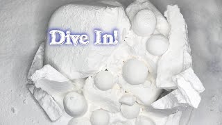 ASMR | 100% Baking Soda Creation | Dive In!