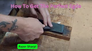 How To: Grind and Sharpen a Chisel | Woodworking Tutorials