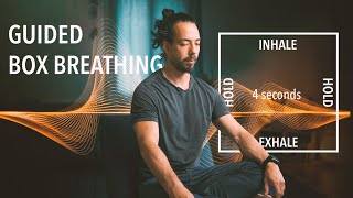 Guided Box Breathing with Theta-Waves To Wind-Down