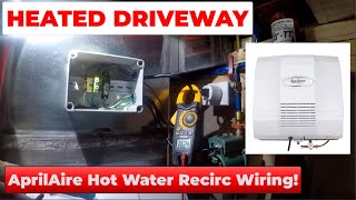 Wiring a 24v AprilAire Humidifier to a 120v Taco Hot Water Recirculation Pump - [09-01-2021]