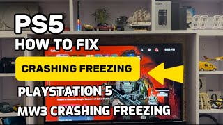 How To Fix Crashing Freezing MW3 On PlayStation 5