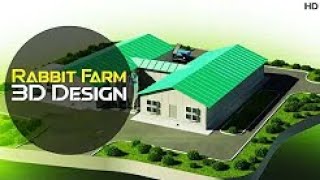 Rabbit Farm Design 3D | Rabbit Farm Shed Design | 3D Animation Design | Discovery Agriculture