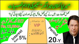 Part 1: Mera Pakistan Mera Ghar Scheme 2021 | Low Income Loan for house in Pakistan | Property Plans