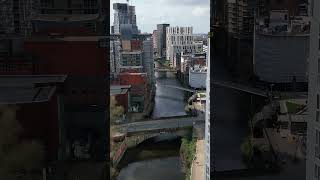 Urban River Irwell - Manchester City Centre (3) - Short - DJI MINI3 Pro #manchestercitycentre #drone