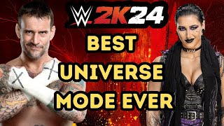 WWE 2K24 - How To Make The Best Universe Mode