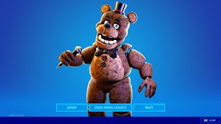 FORTNITE x FIVE NIGHTS AT FREDDY'S! 😱