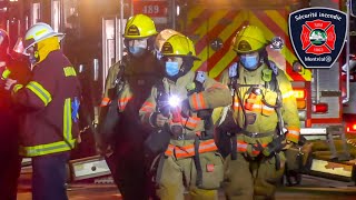 Pointe-Claire | 5 Victims Taken to Hospital After Montréal Firefighters Tackle Early Morning Blaze