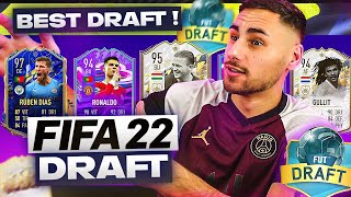 MA MEILLEURE DRAFT CETTE ANNÉE SUR FIFA 22 - ON DÉTRUIT TOUT LE MONDE !! 😍