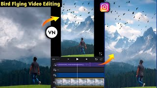 How To Edit Trending Birds Flying Png Video Editing | Viral Reels Editing