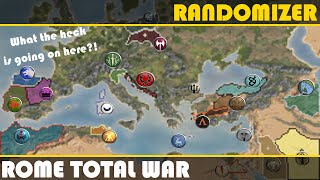 Rome Total War - Randomizer MOD! - This is a GAME CHANGER! ♠