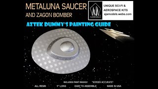 AJAModels Metaluna Saucer Painting Guide