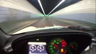 Ferrari 599GTO China Shanghai Tunnel Sound A