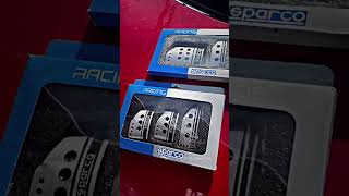 Sparco pedal set in stock