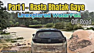 Tata Altroz Off-roading | Unexplored Waterfall Series | Part 1 | Rasta Bhatak Gaye | Shivesh Vlogs