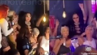 Jaidyn Alexis Looks SAD While Performing With Baddies Midwest Cast At A Club Appearance!