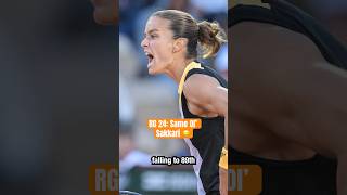 Maria Sakkari’s SAD Slam Struggles Continue 😕 #tennis