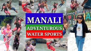 Manali water sports | Manali adventurous sports |Manali paragliding | Manali snow sports #viralvideo