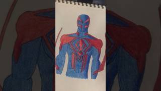 Spider-Man 2099 drawing #acrossthespiderverse