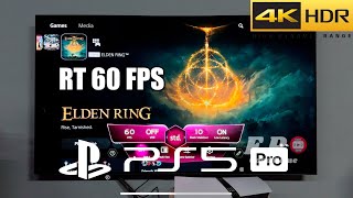 Elden Ring PS5 Pro Gameplay With LG Oled TV 4K (Ray tracing 60FPS)