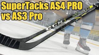 CCM Super Tacks AS4 Pro vs AS3 Pro hockey stick review - Which stick should you buy?