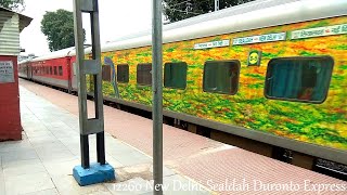 12260 sealdah duronto express at full speed