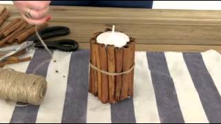 How to Make, Cinnamon Candles by Hannah Read-Baldrey