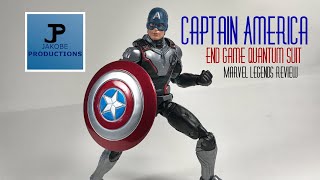 Captain America (End Game Quantum Suit)| Marvel Legends Review