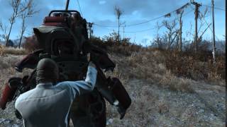 Fallout 4 - Getting in Power Armour