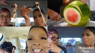 Weekly Vlog~Car mukbang asmr fail~Got my camera back~Tik Tok watermelon