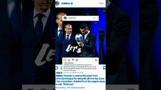 ronaldo dapet award lagi #shorts #cristianoronaldo #urronaldo #cr7 #fakta #faktamenarik #story