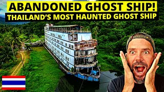 ABANDONED GHOST SHIP in KOH CHANG! 👻 FPV Drone Cinematic GHOST SHIP THAILAND 🇹🇭