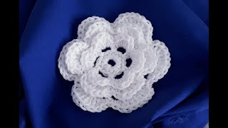 IRISH CROCHET ROSE