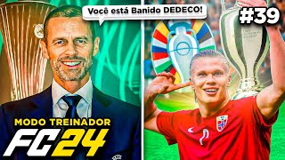 Roubaram a minha VAGA e ESTREIA na Copa do Mundo! MODO CARREIRA TREINADOR EA FC 24