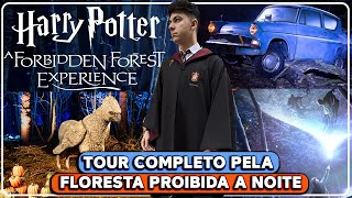 💀Passei o Halloween na Floresta Proibida de Hogwarts 🎃Toca da Aragogue🕷Ataque de Dementadores e Mais