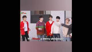 Seventeen singing we woozi a merry Christmas 💕💕#seventeen