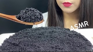 ASMR “BLACK PEARLS” TOBIKO  EGGS “검은 진주” 날치알 먹방 Telur ikan terbang Trứng cá bay ไข่ปลาบิน